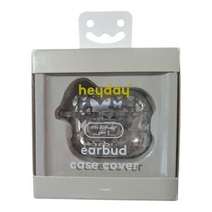 K4. Heyday AirPods 3rd Generation Hardshell Case with‎ Clip - Silver Butterfly